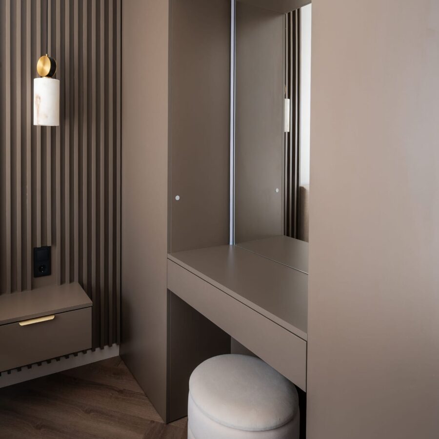 Projekt mieszkania 55m