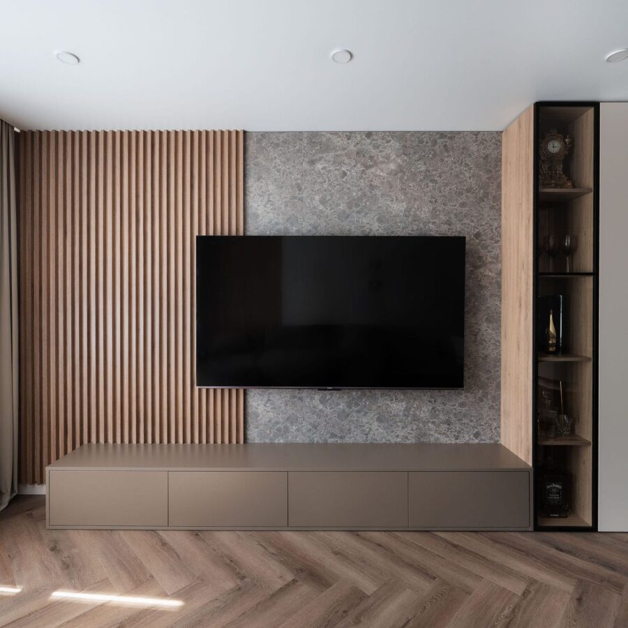 Projekt mieszkania 55m