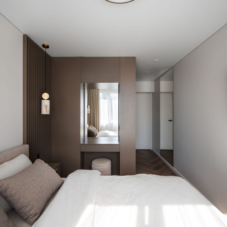 Projekt mieszkania 55m